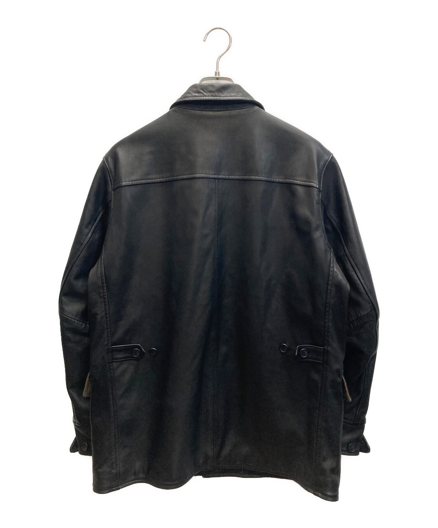 中古・古着通販】A vontade (アボンタージ) Leather Car Coat レザー
