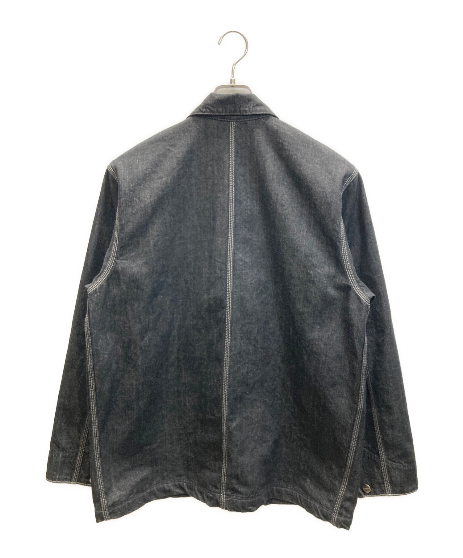 中古・古着通販】CarHartt (カーハート) デニムカバーオール ブラック