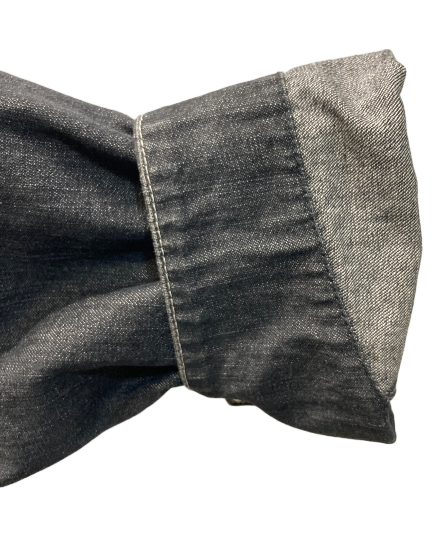 中古・古着通販】CarHartt (カーハート) デニムカバーオール ブラック