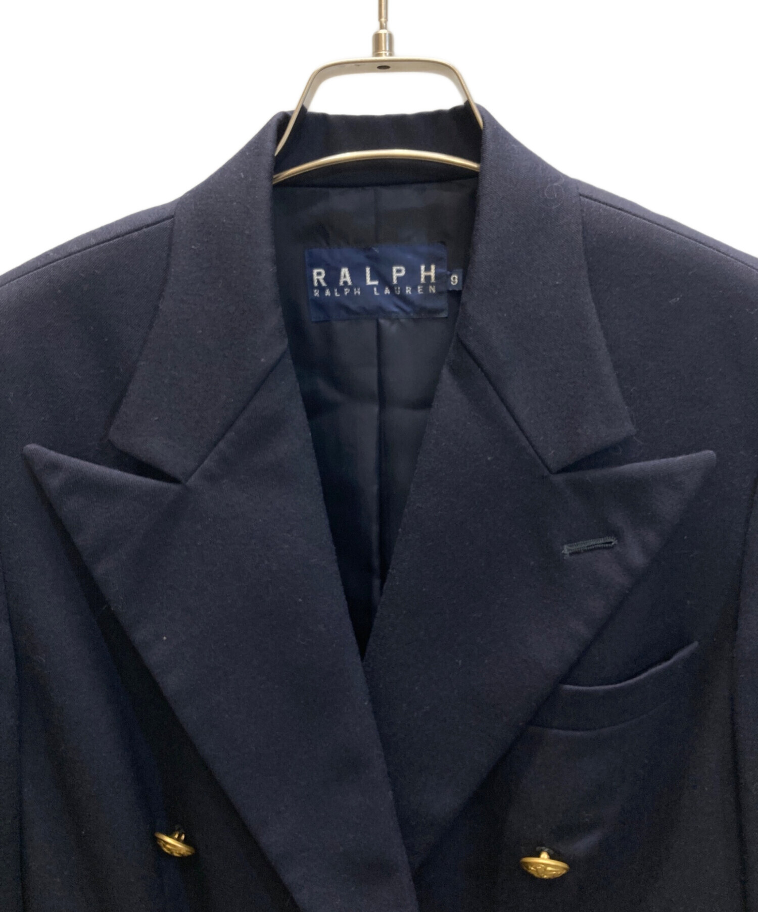中古・古着通販】RALPH LAUREN (ラルフローレン) 金釦ダブルジャケット