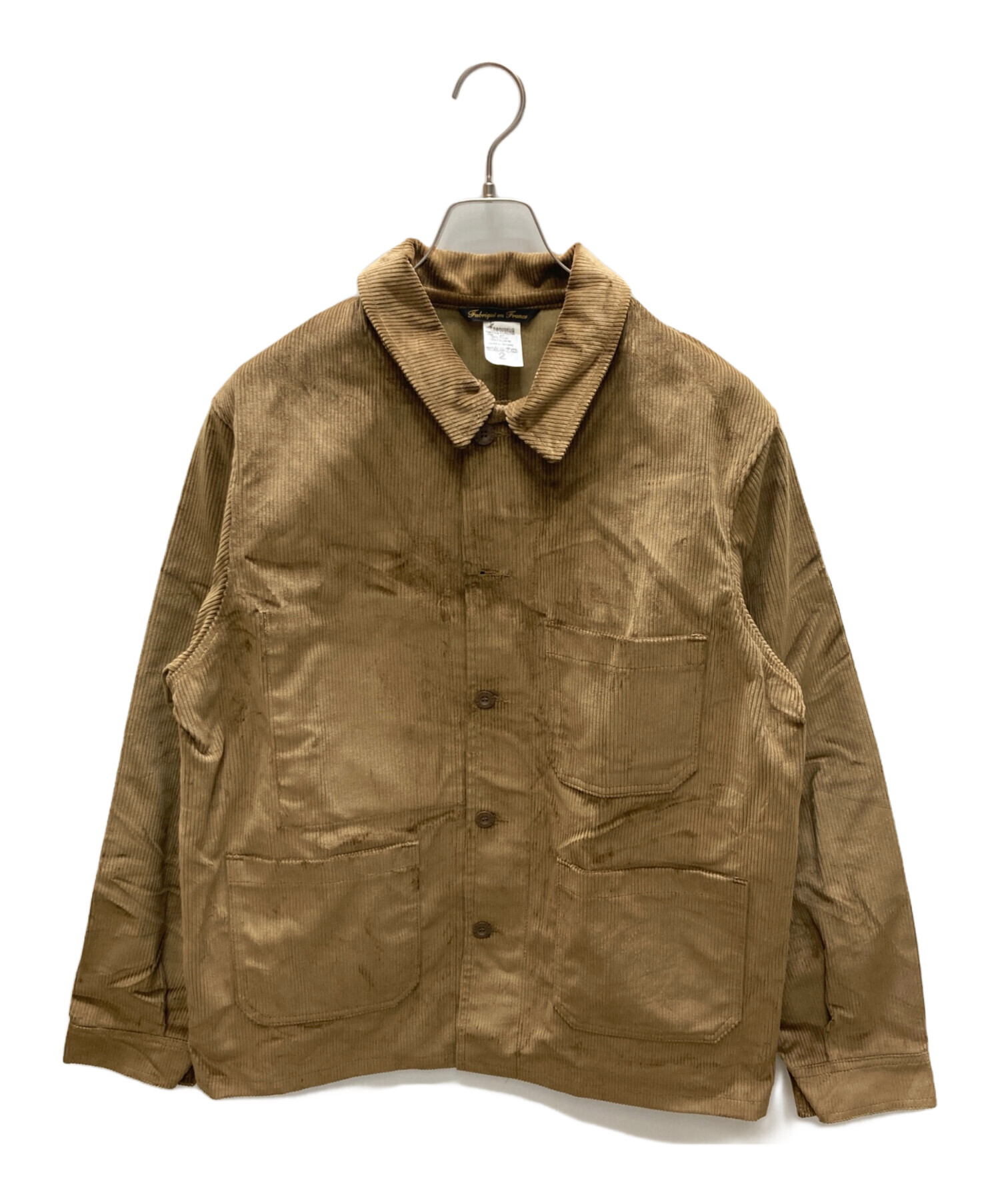 Le Laboureur ユーロワークジャケット 中古・古着通販】LE LABOUREUR (ル ラブルール) CORDUROY WORK JACKET
