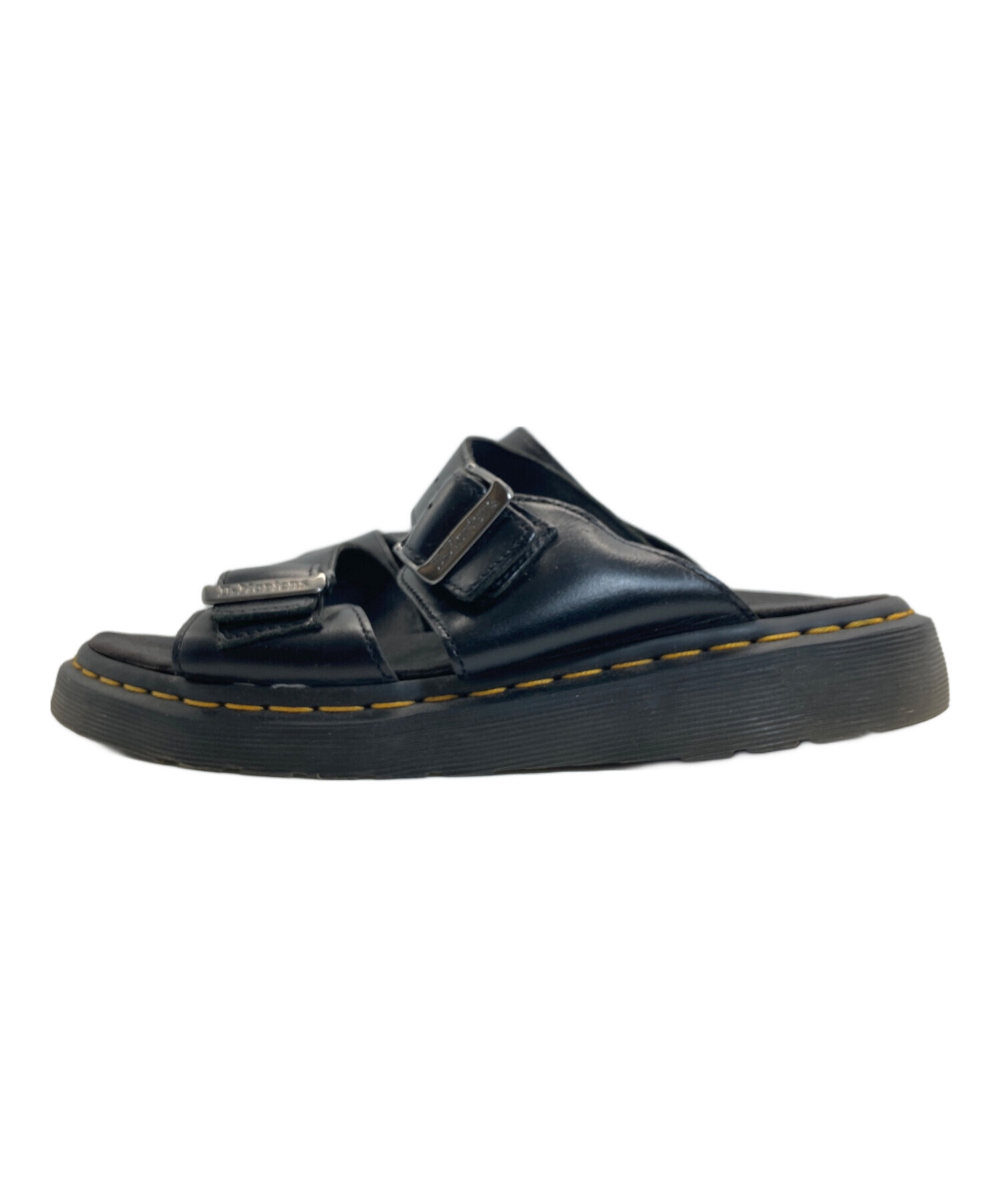 [未使用タグ付] Dr.Martens JOSEFドクターマーチン サンダル 黒 Dr.Martens（ドクターマーチン） サンダル JOSEF スライド サンダル
