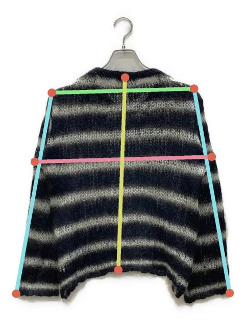 中古・古着通販】SUGARHILL (シュガーヒル) MOHAIR STRIPE PULLOVER