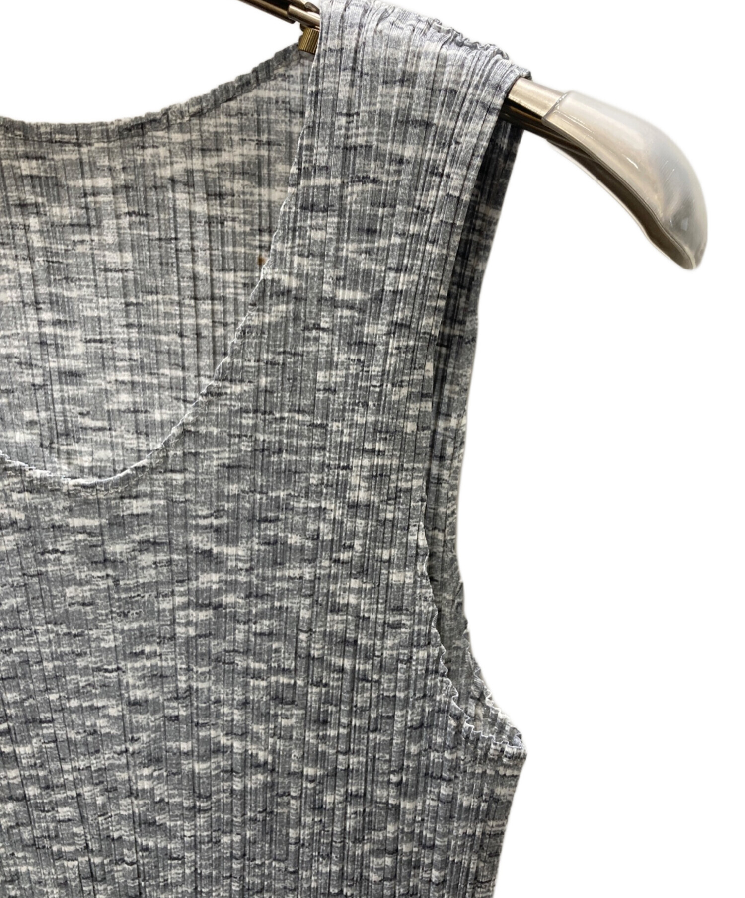 PLEATS PLEASE カットソー　ノースリーブ 中古・古着通販】PLEATS PLEASE (プリーツプリーズ) プリーツ
