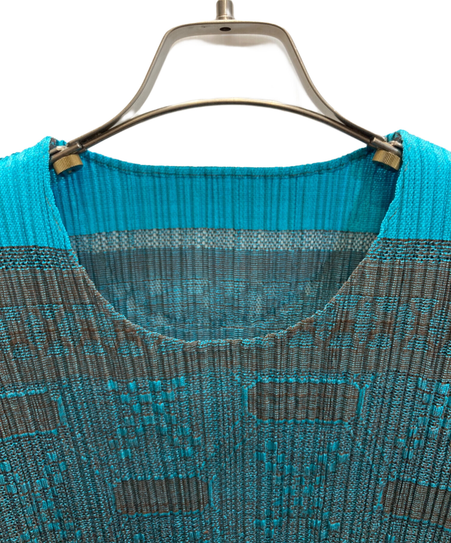 PLEATS PLEASE プリーツプリーズ　半袖トップス 中古・古着通販】PLEATS PLEASE (プリーツプリーズ) プリーツ半袖