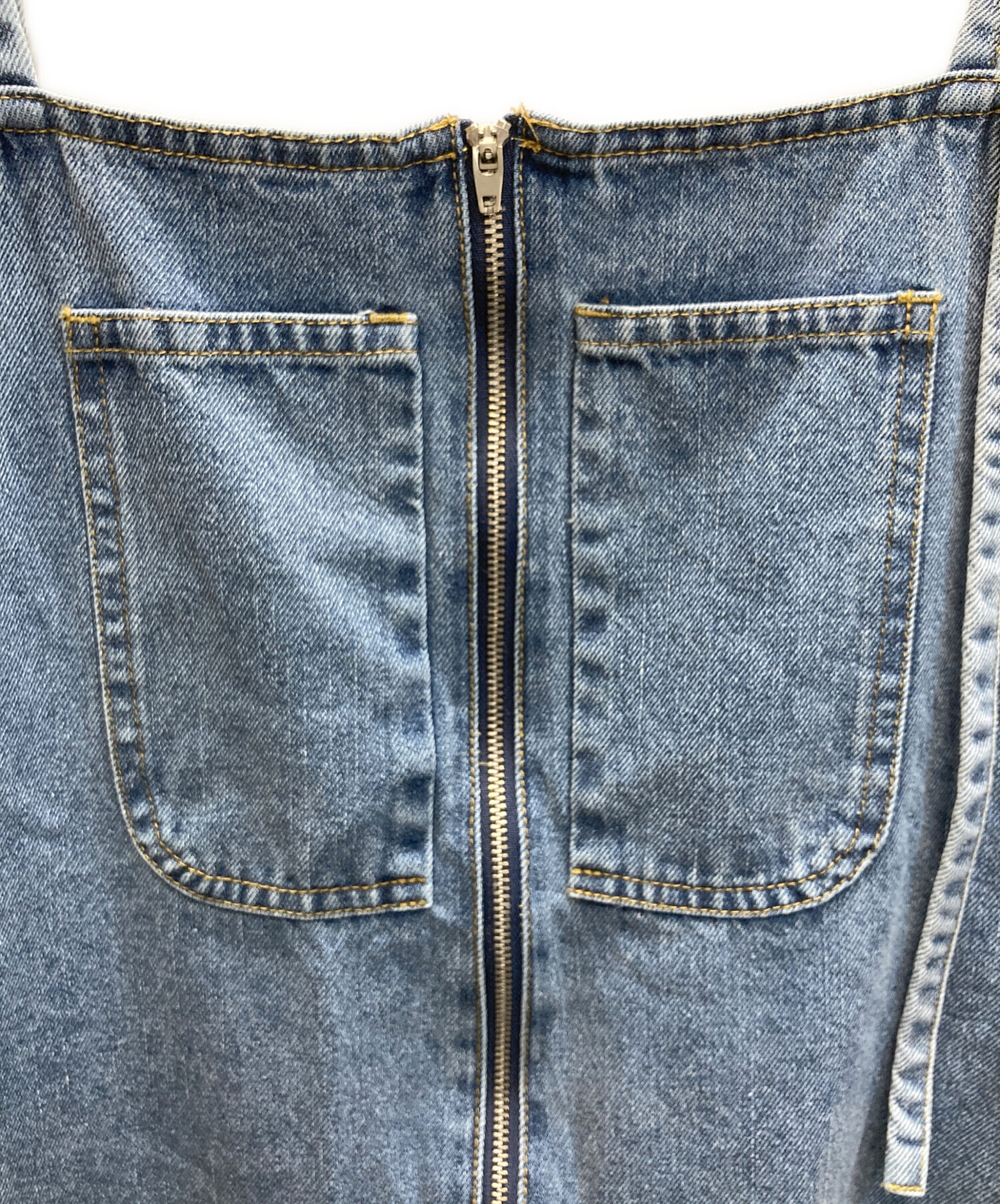 中古・古着通販】Iam (アイアム) フロントジップストラップデザイン