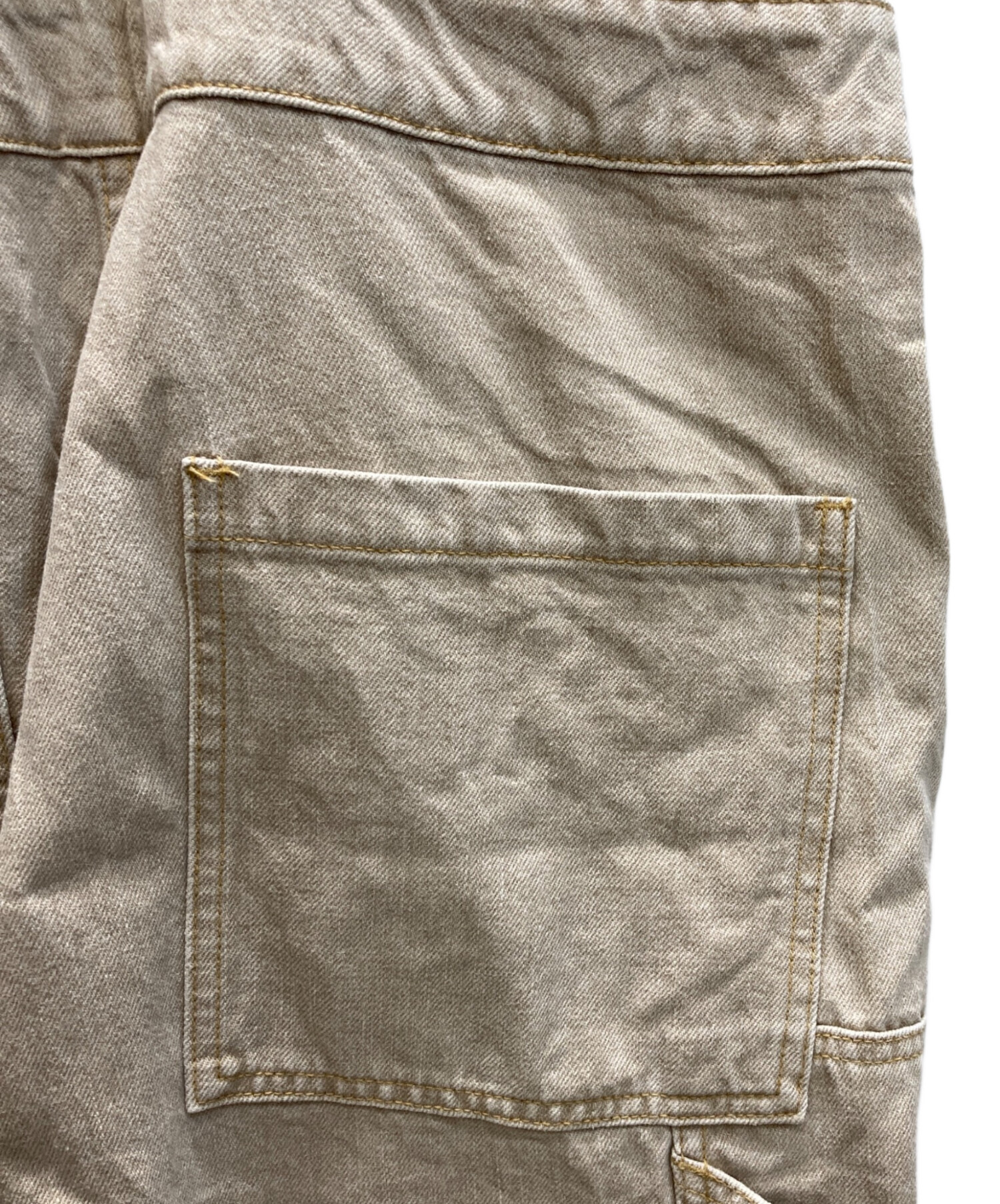 中古・古着通販】FRAMeWORK (フレームワーク) カラーデニムサロペット