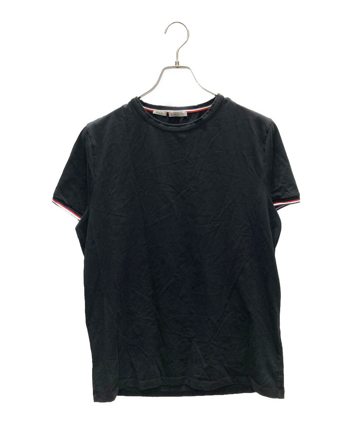 中古・古着通販】MONCLER (モンクレール) MAGLIA T-SHIRT ブラック