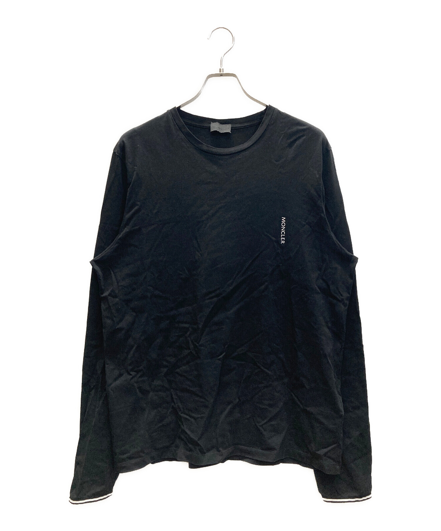 中古・古着通販】MONCLER (モンクレール) MAGLIA GIROCOLLO 縦ロゴ