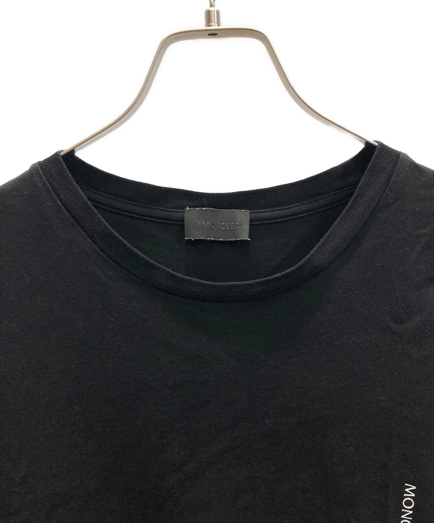 中古・古着通販】MONCLER (モンクレール) MAGLIA GIROCOLLO 縦ロゴ