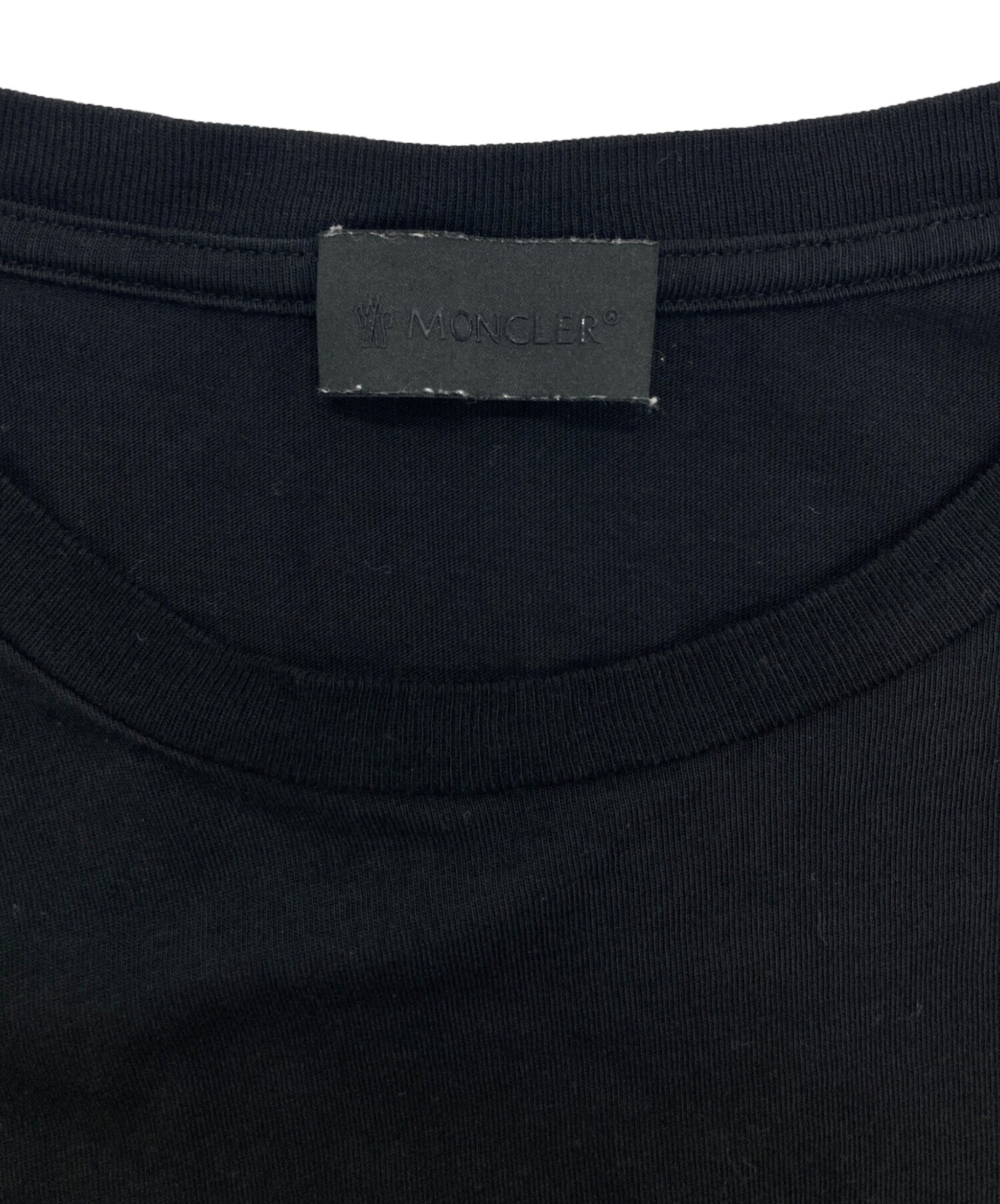 中古・古着通販】MONCLER (モンクレール) MAGLIA GIROCOLLO 縦ロゴ