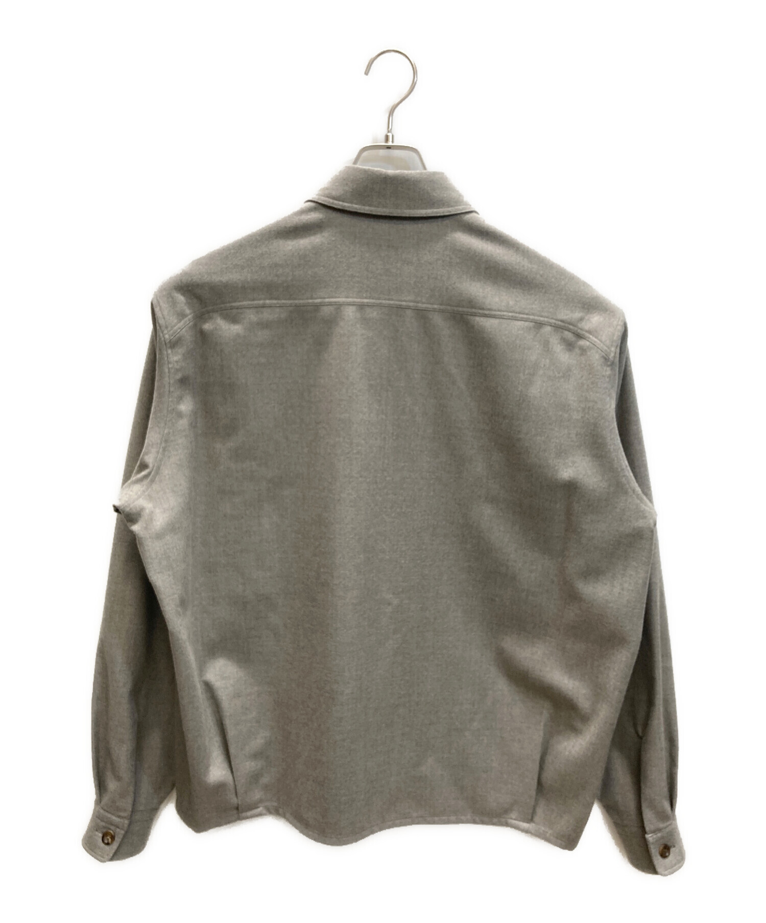 中古・古着通販】THE RERACS (ザ リラクス) CPO SHORT SHIRT グレー