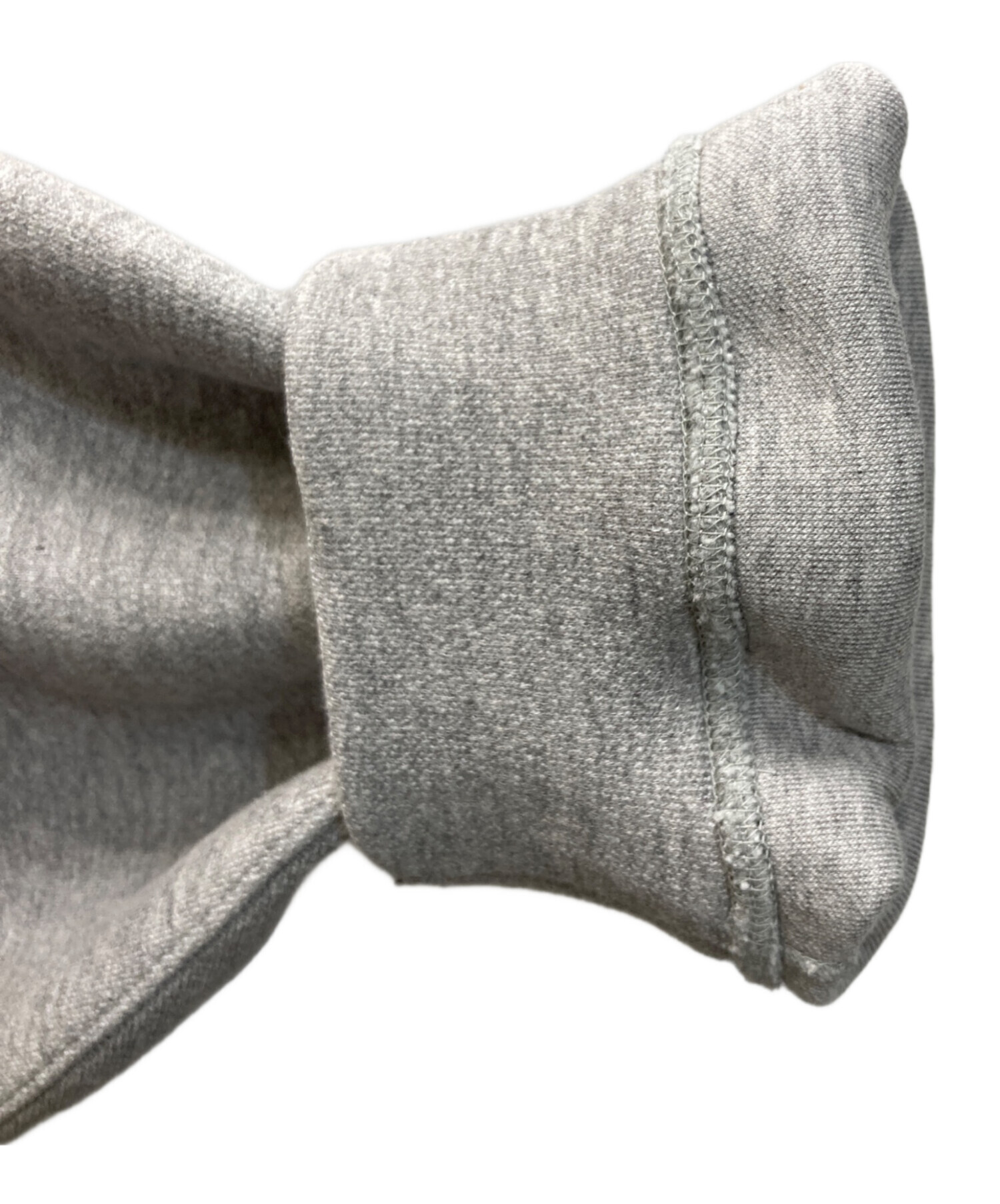 中古・古着通販】gold (ゴールド) CARDBOARD KNIT ZIP PARKA グレー