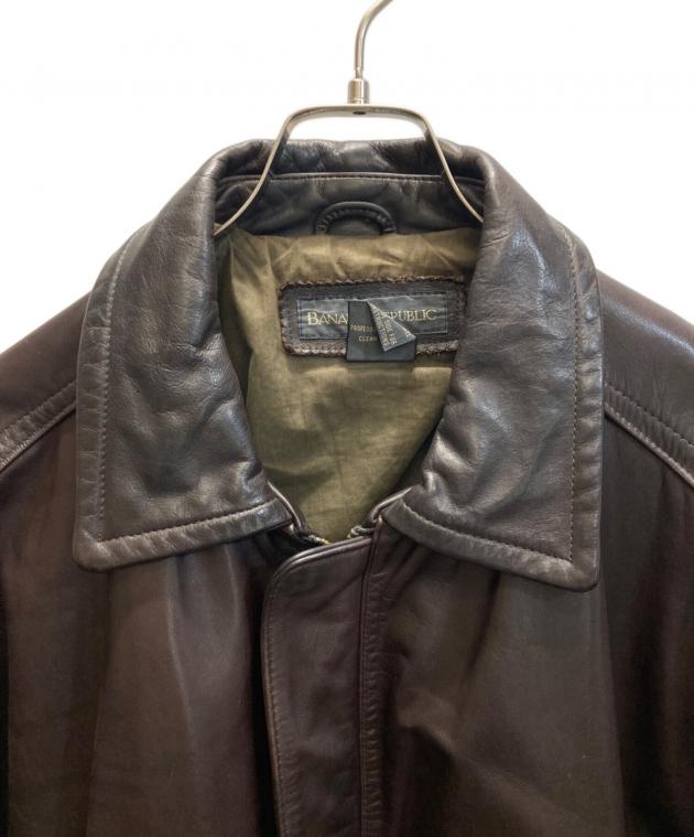 中古・古着通販】BANANA REPUBLIC (バナナリパブリック) レザー