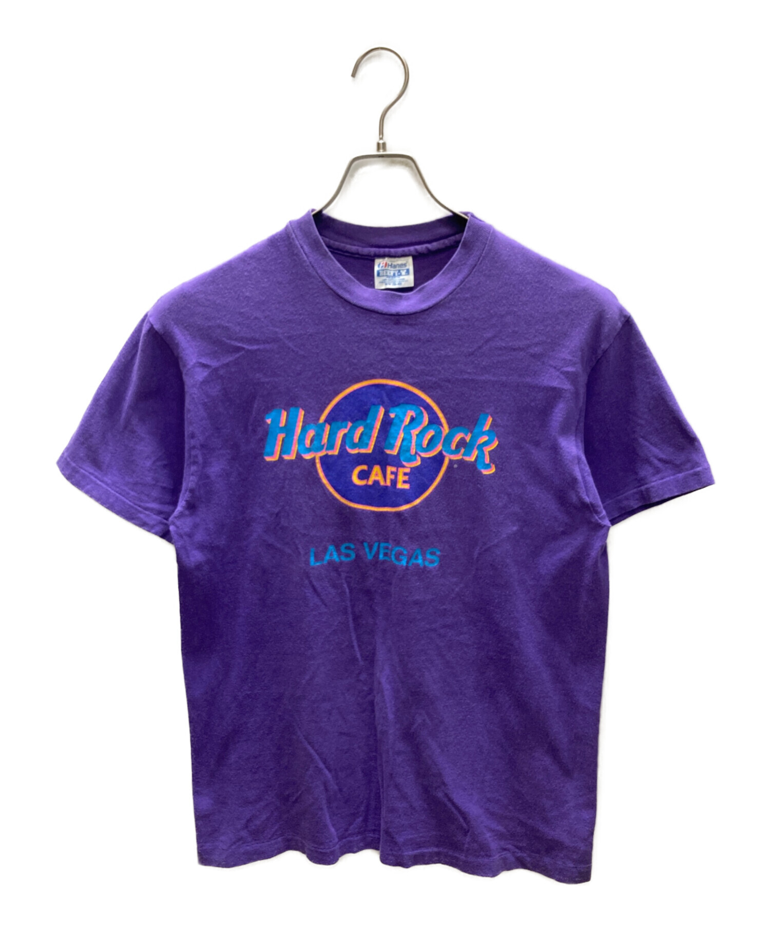 90s Hanes 紫 バックプリント Tシャツ 2XL 中古・古着通販】Hanes (ヘインズ) プリントTシャツ パープル サイズ:M