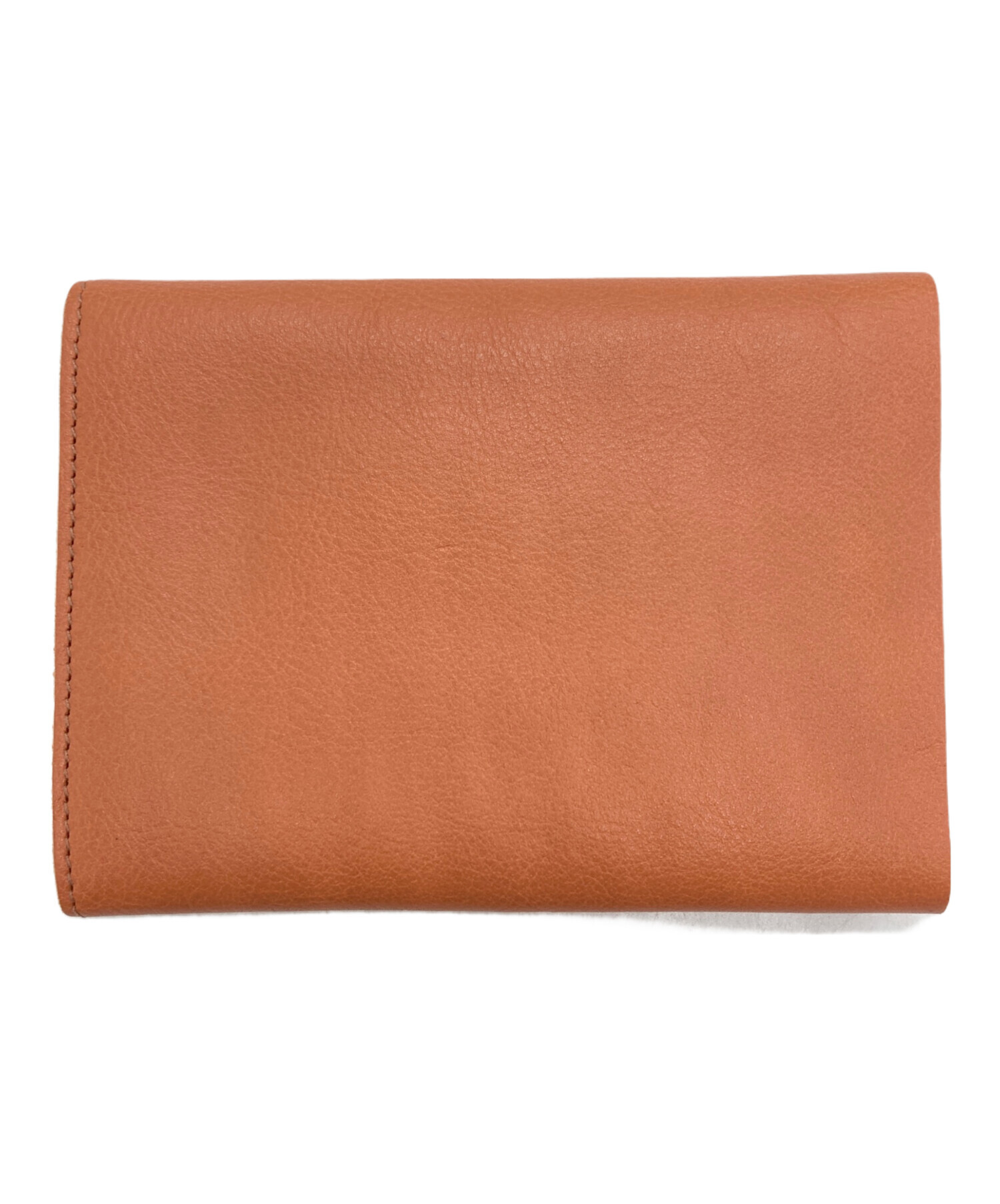 中古・古着通販】IL BISONTE (イル ビゾンテ) 2つ折り財布 オレンジ