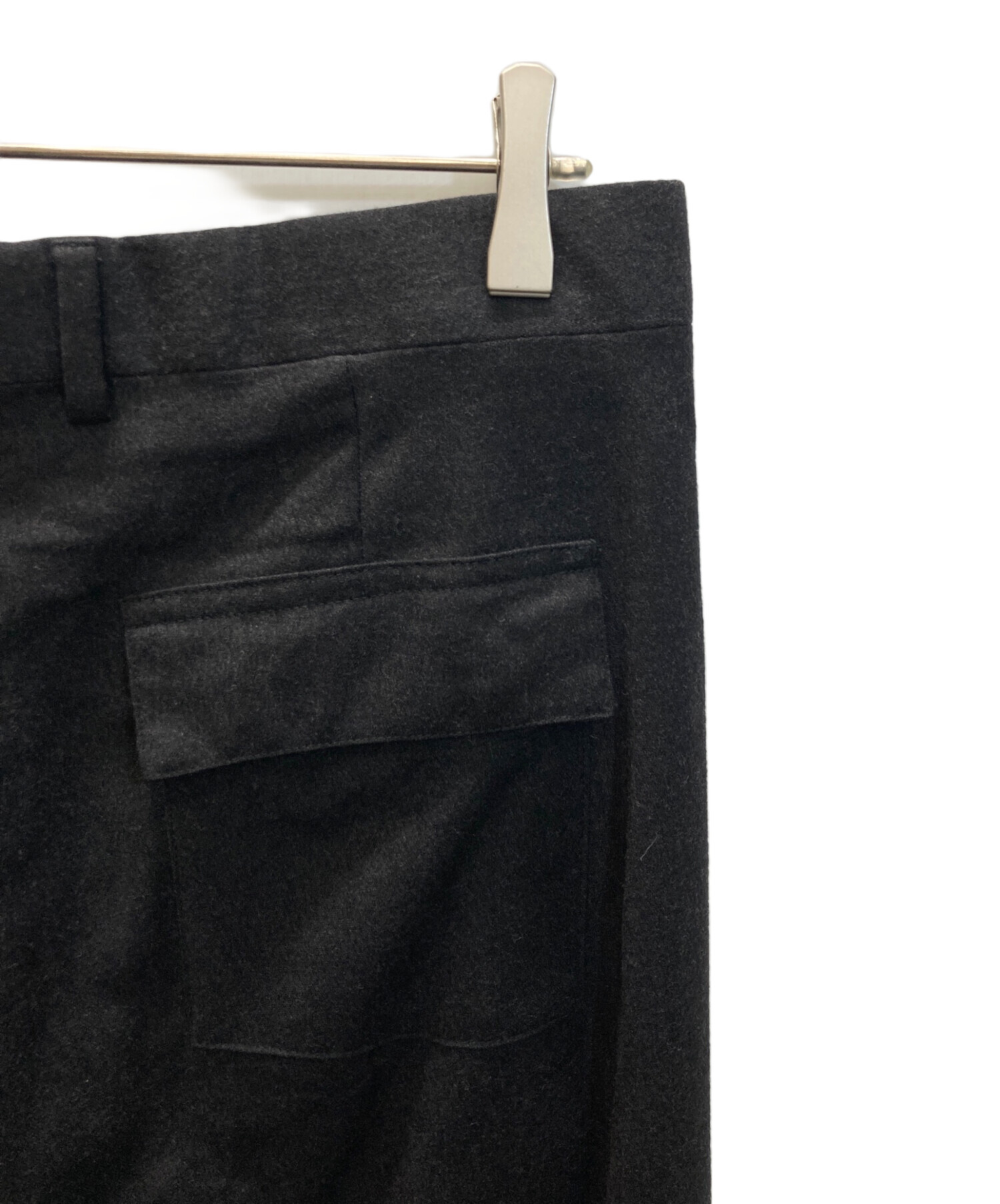 中古・古着通販】GUCCI (グッチ) ウールスラックス グレー サイズ:46