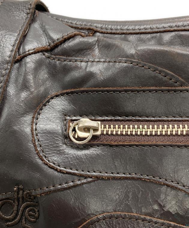 中古・古着通販】DIESEL (ディーゼル) レザーワンショルダーバッグ