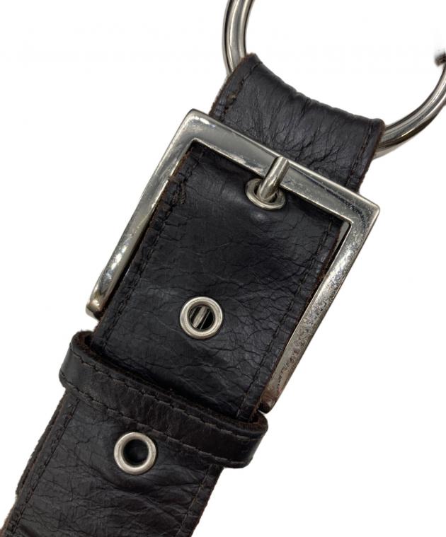中古・古着通販】DIESEL (ディーゼル) レザーワンショルダーバッグ