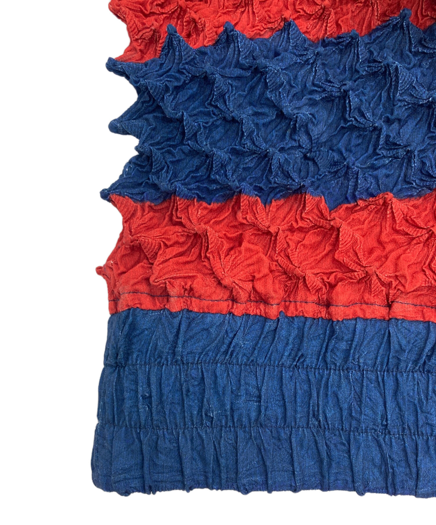 中古・古着通販】masu (エムエーエスユー) SPIKY RUGGER SHIRT レッド