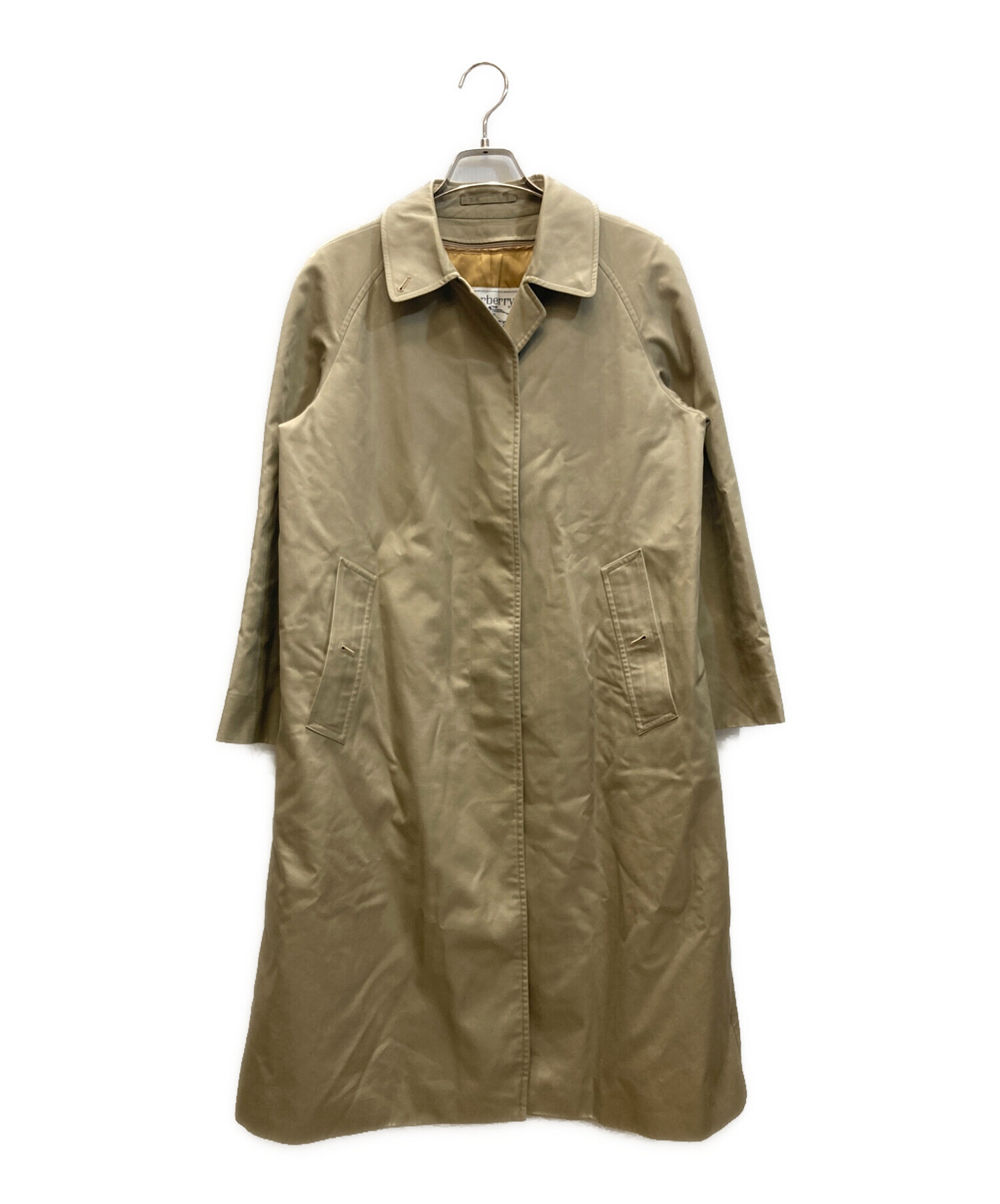BURBERRY (バーバリー) コットン ステンカラー コート CAMDEN 