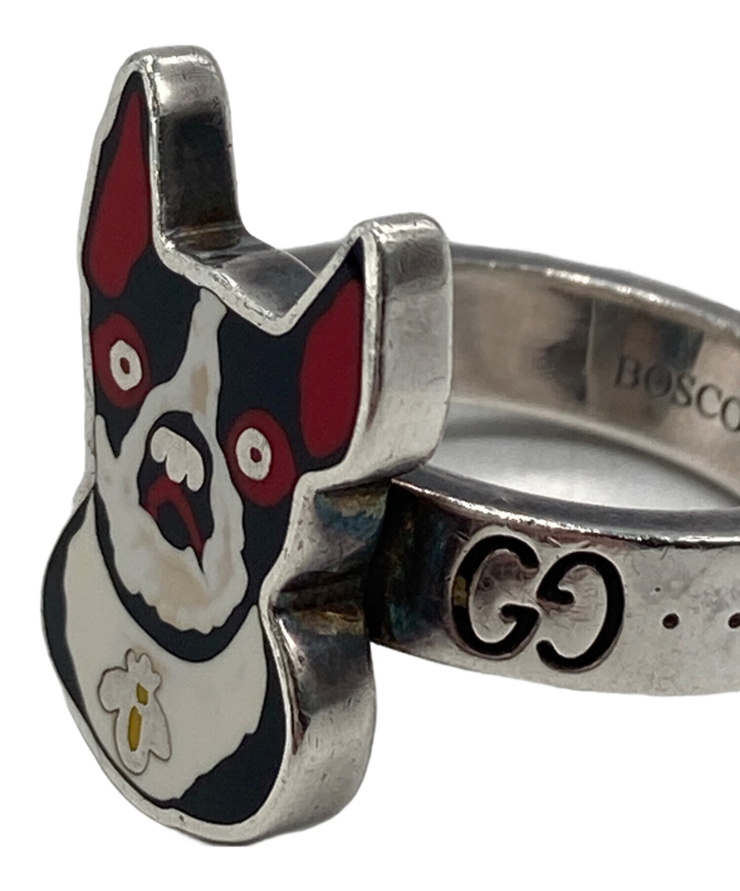 中古・古着通販】GUCCI (グッチ) BOSCO&ORSO フレンチブル リング 