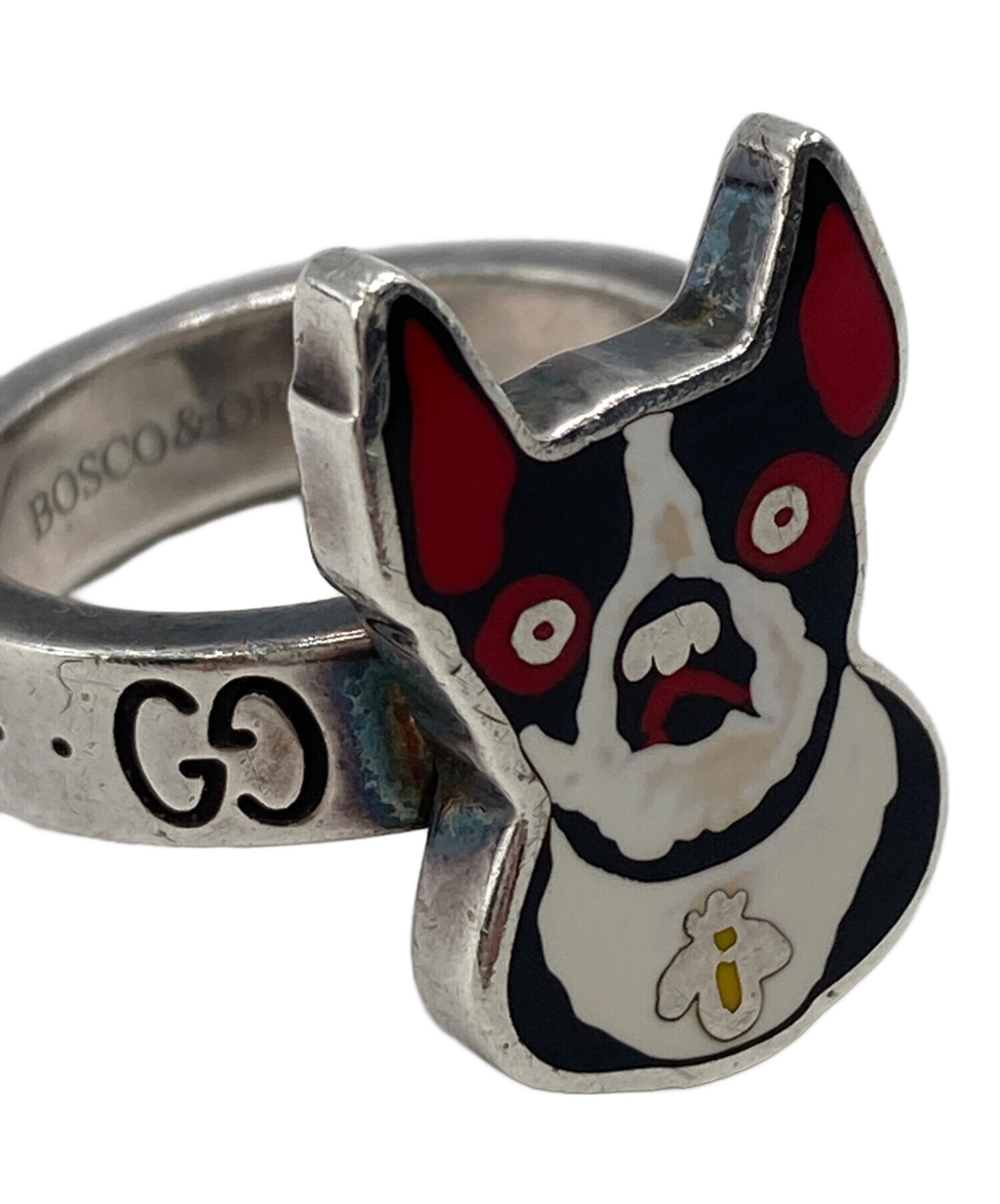 中古・古着通販】GUCCI (グッチ) BOSCO&ORSO フレンチブル リング