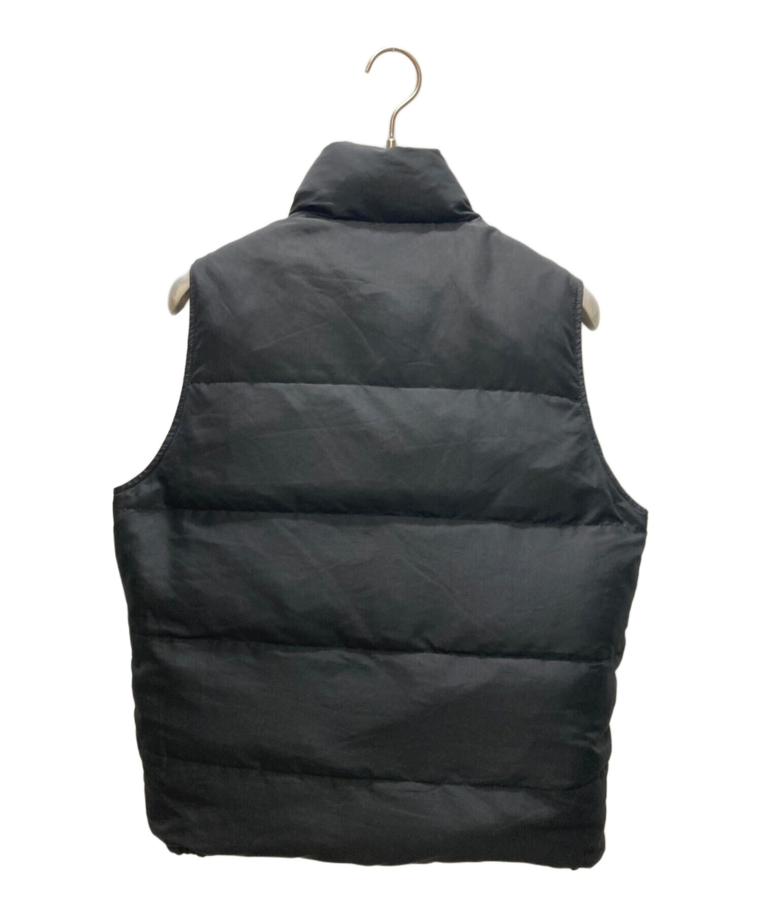 中古・古着通販】stussy (ステューシー) ダウンベスト グレー×ブラック