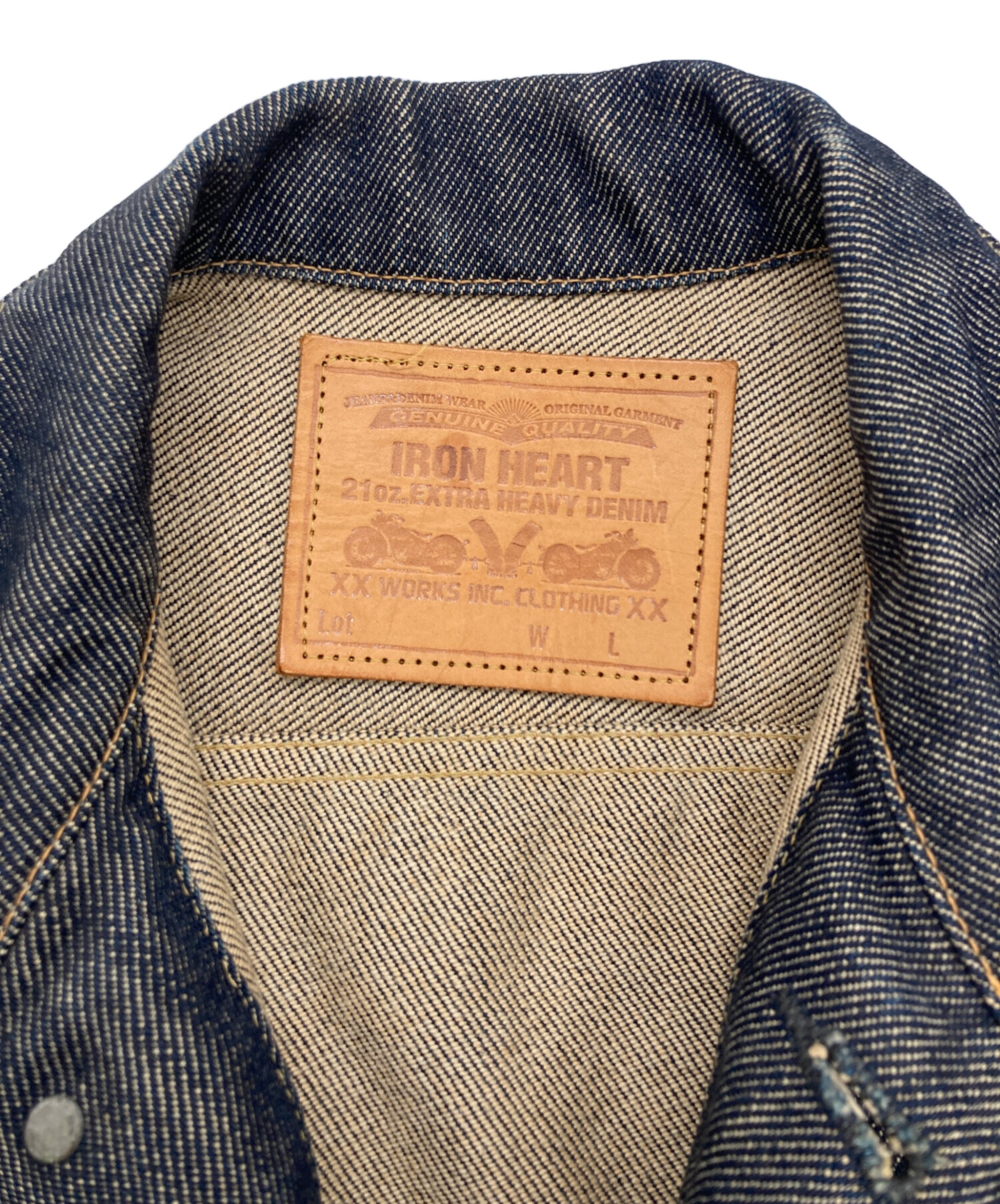 中古・古着通販】IRON HEART (アイアンハート) 21oz デニムジャケット