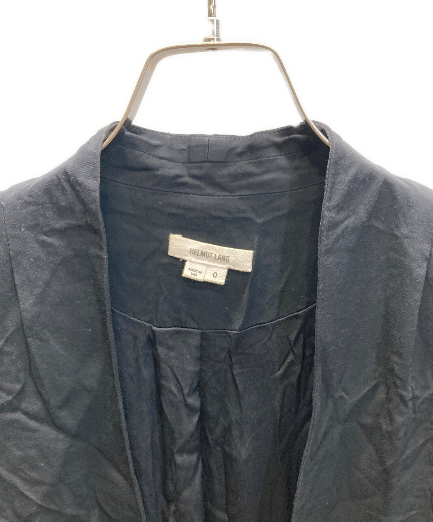 中古・古着通販】HELMUT LANG (ヘルムートラング) ノーカラー
