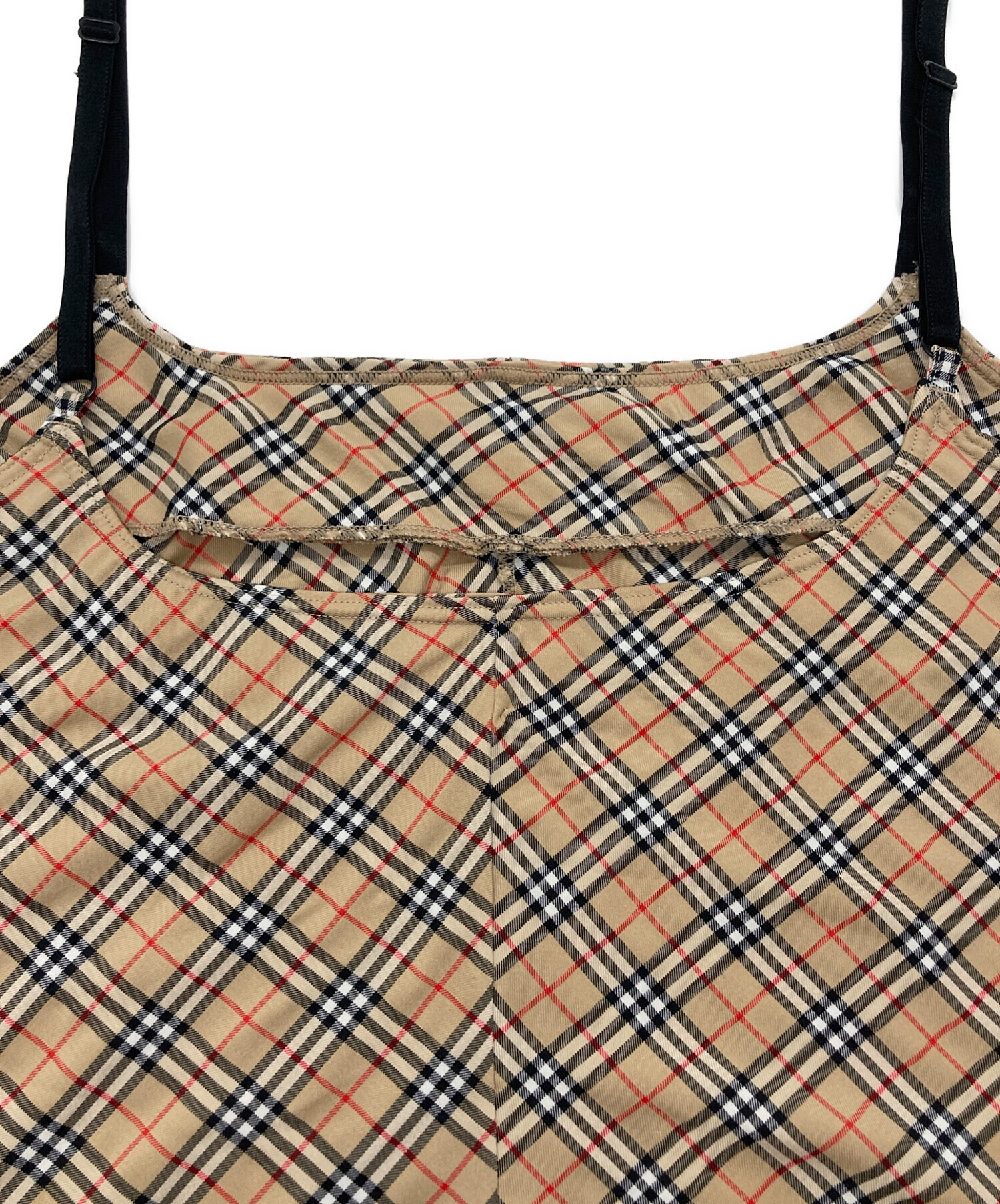 b*7様 バーバリーブルーレーベルキャミソールノバチェック 中古・古着通販】BURBERRY BLUE LABEL (バーバリー ブルー レーベル