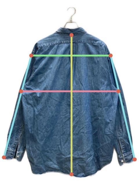 中古・古着通販】A.PRESSE (アプレッセ) BD Denim Shirt インディゴ