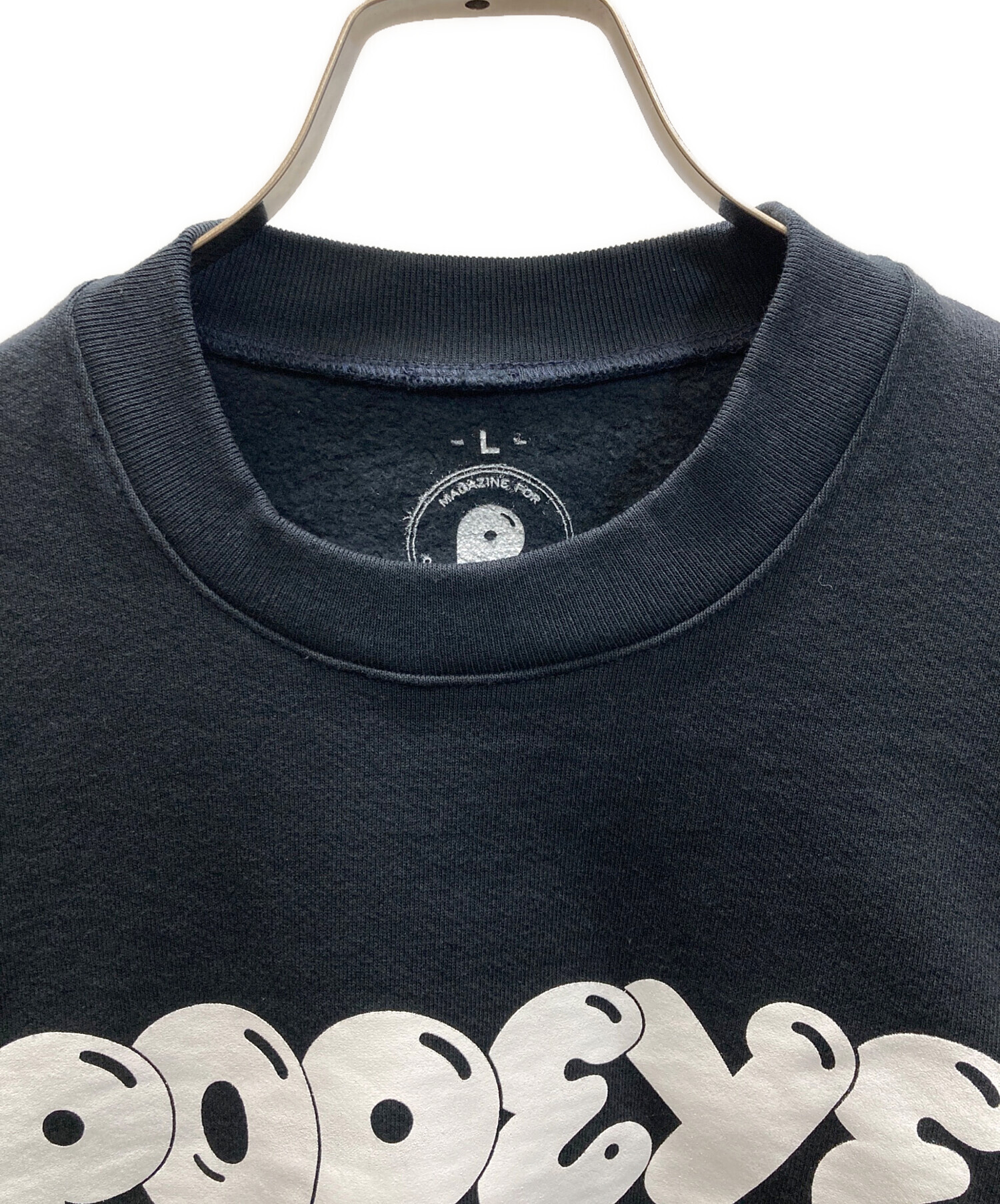 中古・古着通販】POPEYE (ポパイ) POPEYE Logo Sweat ブラック サイズ 