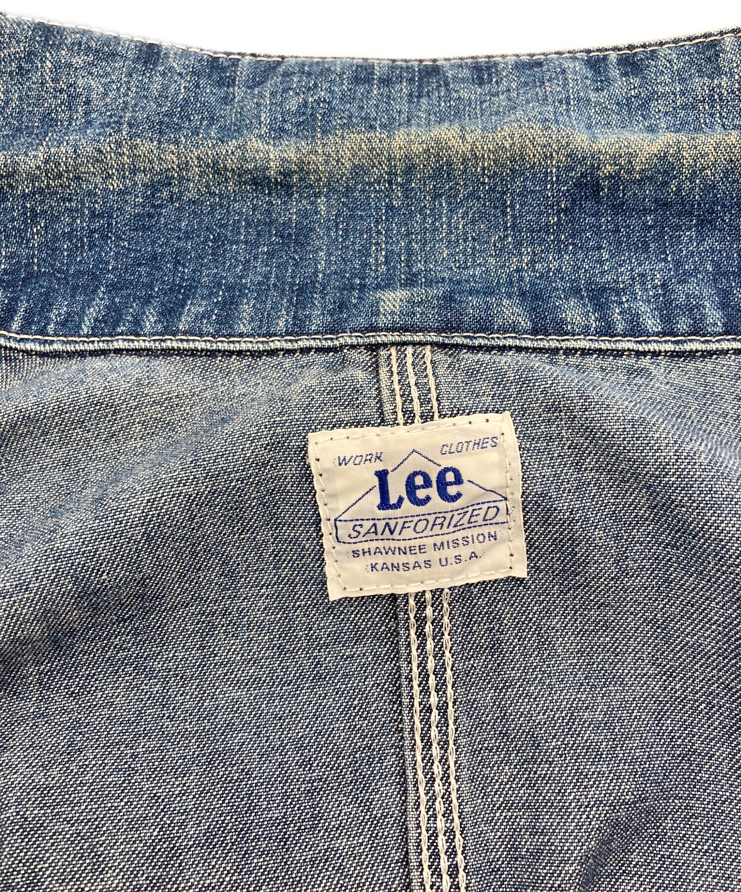 中古・古着通販】LEE (リー) 91-J デニムカバーオール インディゴ