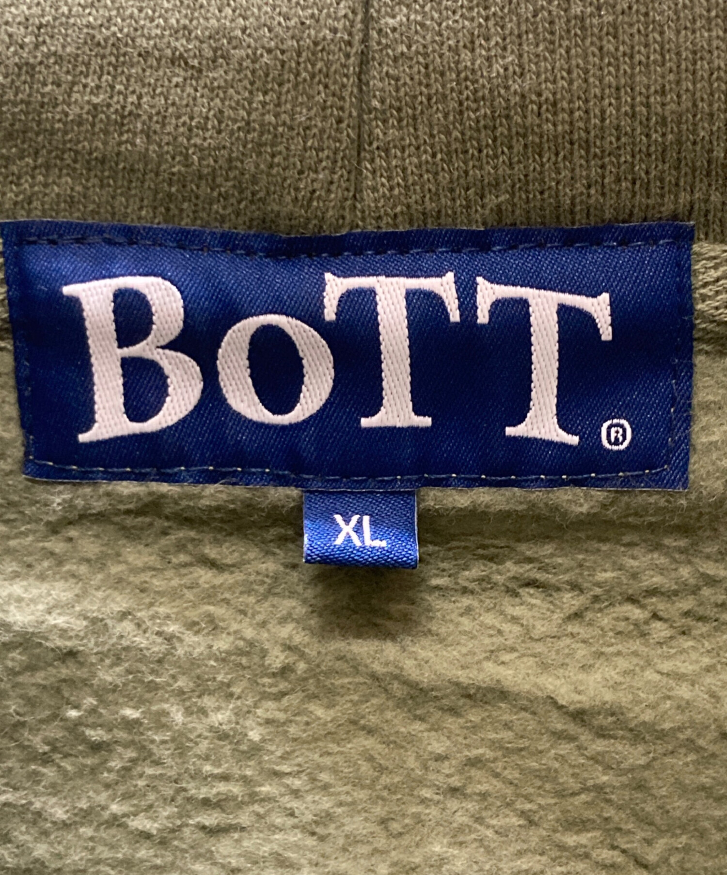 中古・古着通販】BoTT (ボット) OG Logo Pullover Hoodie グリーン