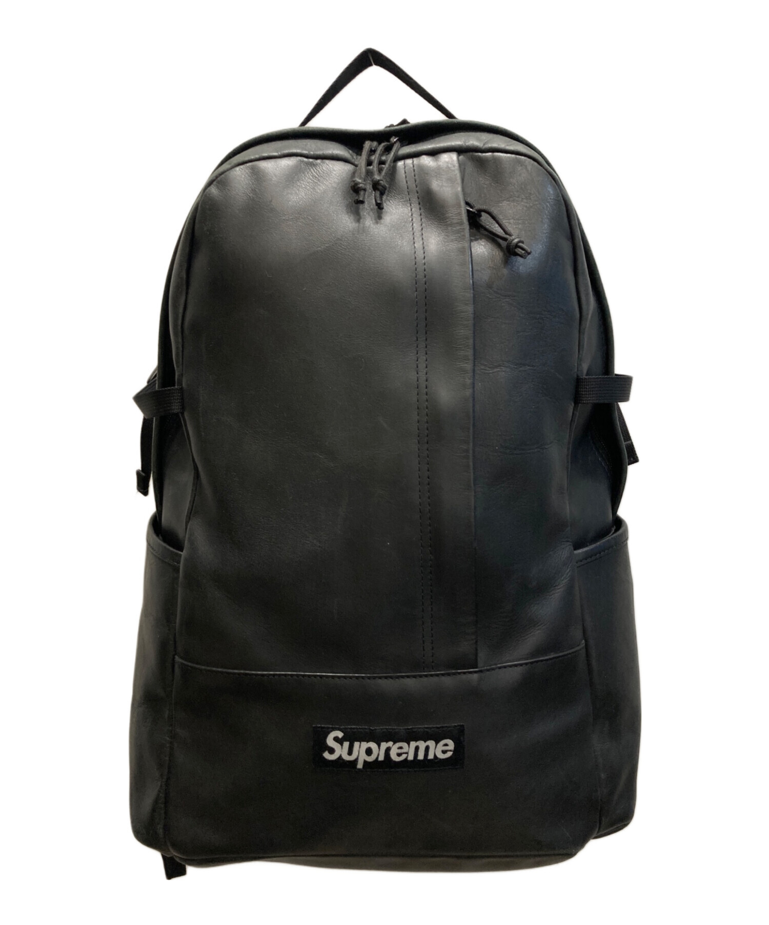 Supremeリュック　ブラック　シュプリームリュック　ステッカー付き Supreme（シュプリーム） SUPREME 23AW Backpack Black バックパック