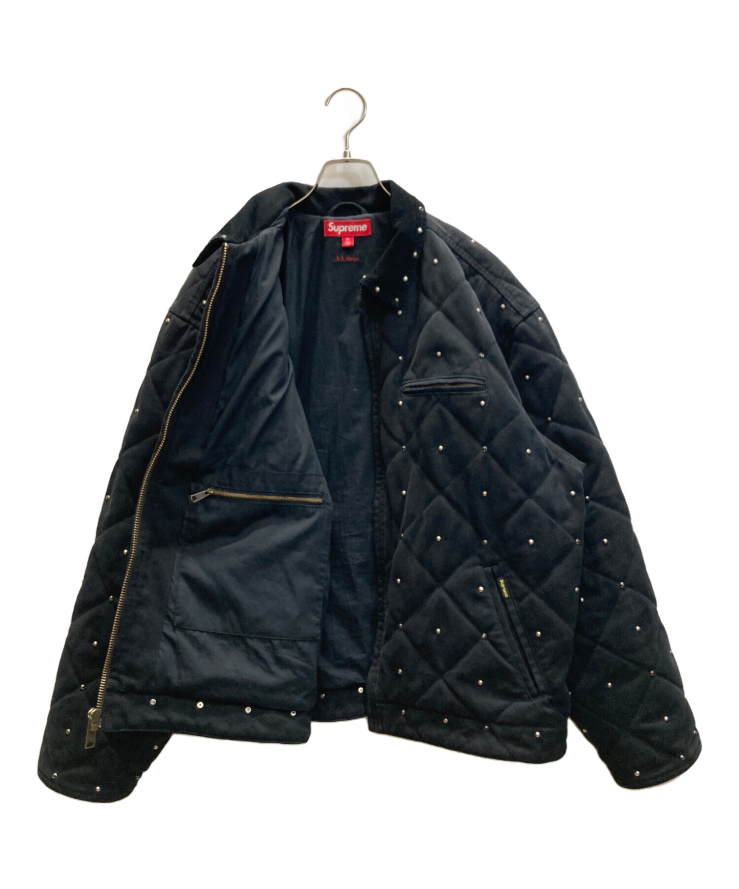 定価以下 新品タグ付き supreme bb simon Work Jacket Supreme b.b. Simon Quilted Work Jacket Plaid メンズ - FW25 - JP