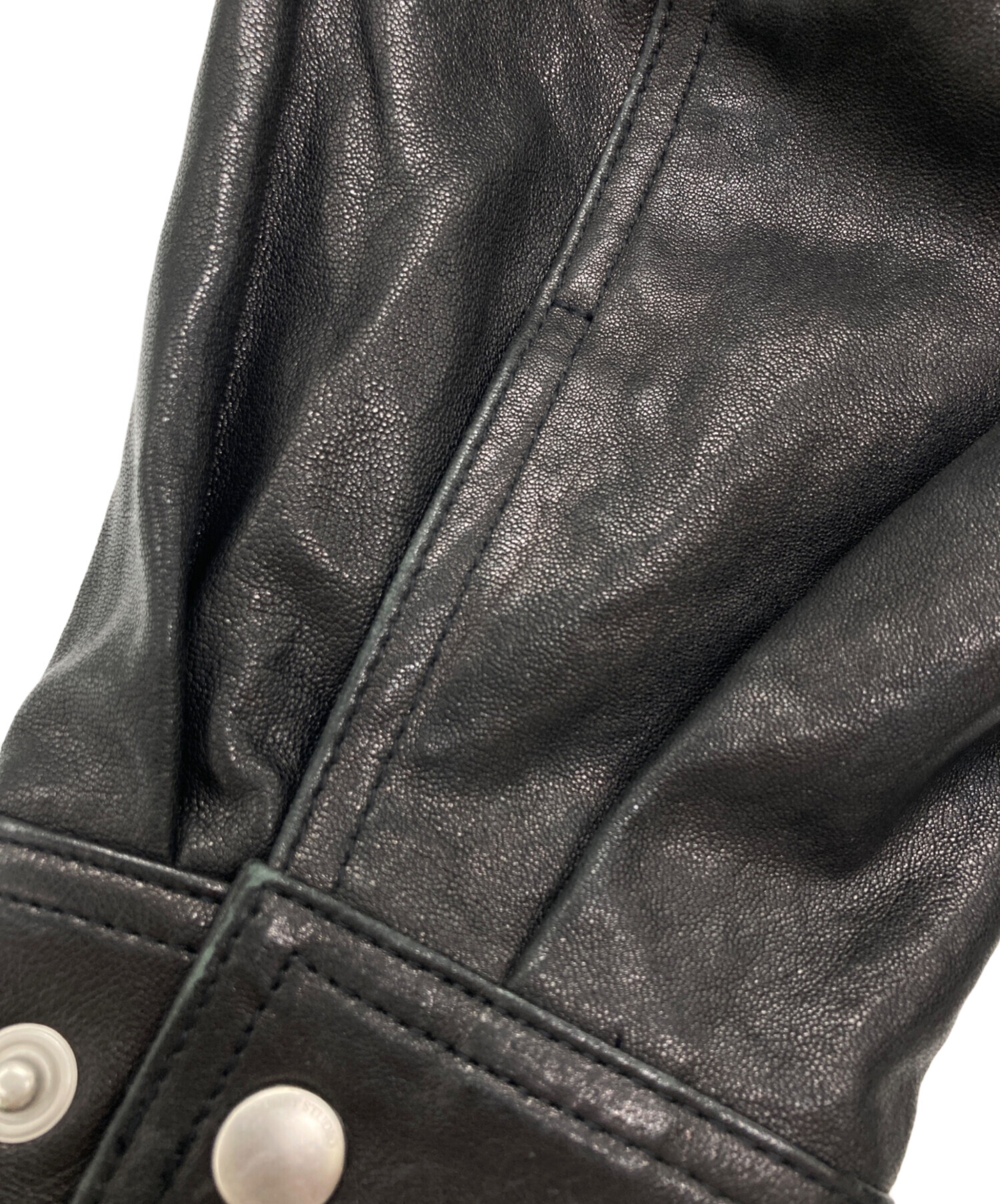 中古・古着通販】Dunst (ダンスト) OVERSIZED VINTAGE LEATHER BLOUSON
