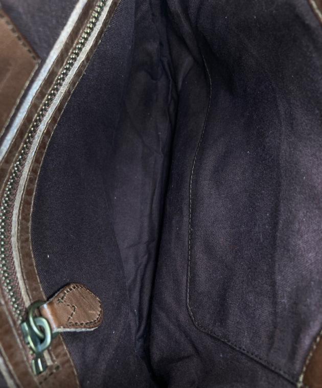 最終値下げ　Ralph Lauren ブラウンレザー ビジネスバッグ ラルフ Ralph Lauren(ラルフローレン) ビジネスバッグ・アタッシュケース