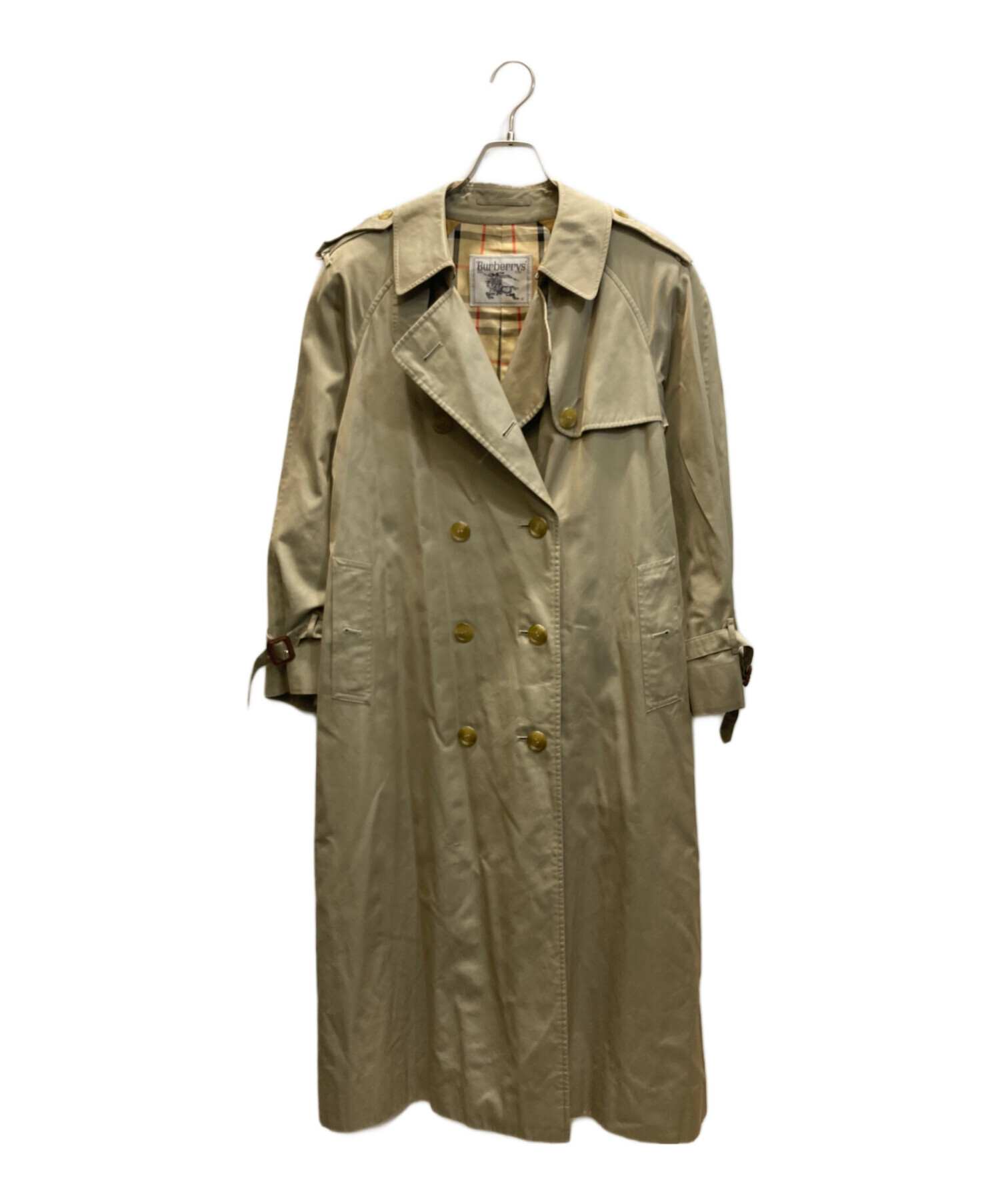 BURBERRY メンズ ベージュ トレンチコート 美品 SALE‼️ BURBERRY（バーバリー） トレンチコート Kensington Long ケンジントン