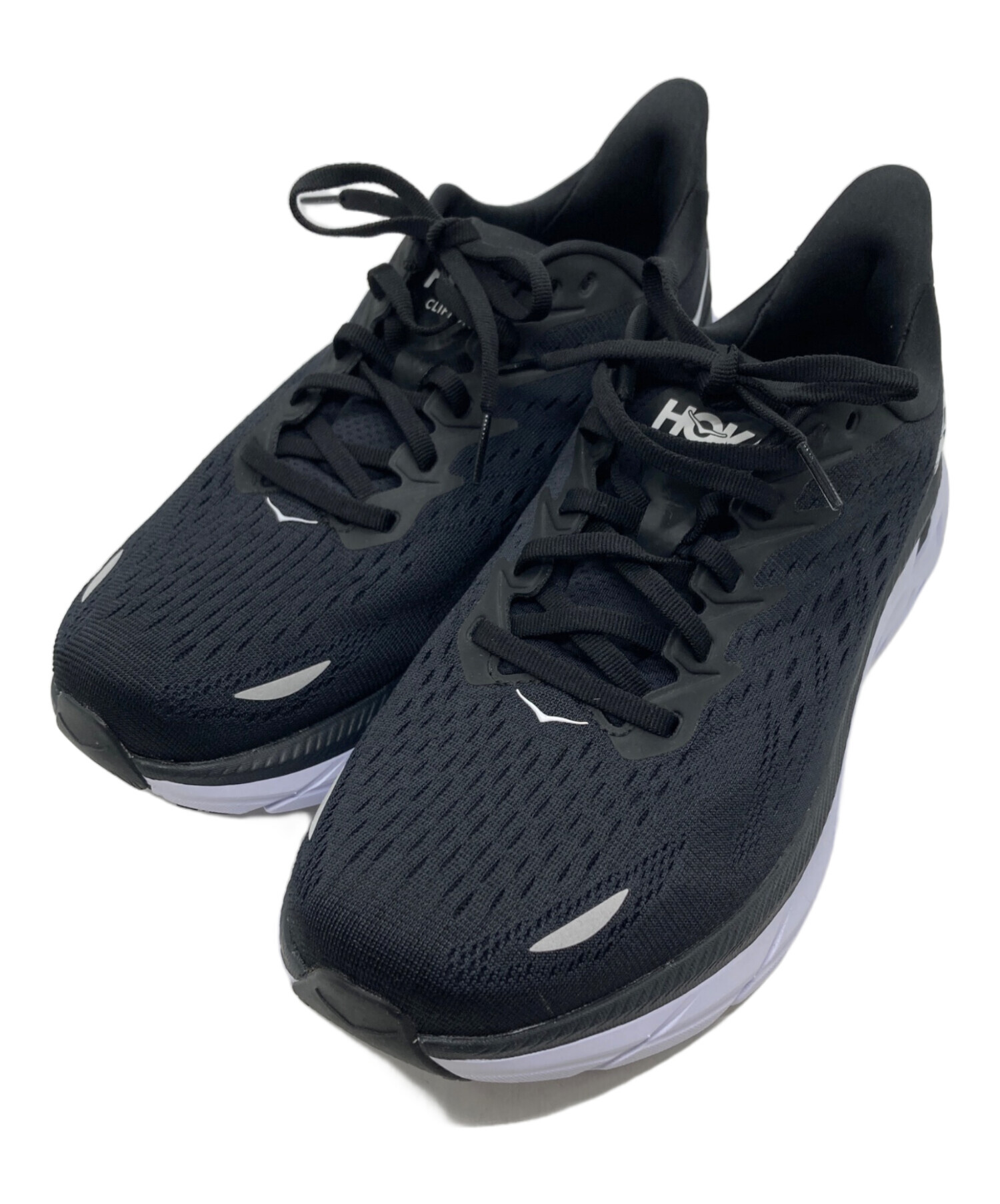 中古・古着通販】HOKA (ホカ) Clifton 8 Wide ブラック サイズ:SIZE 