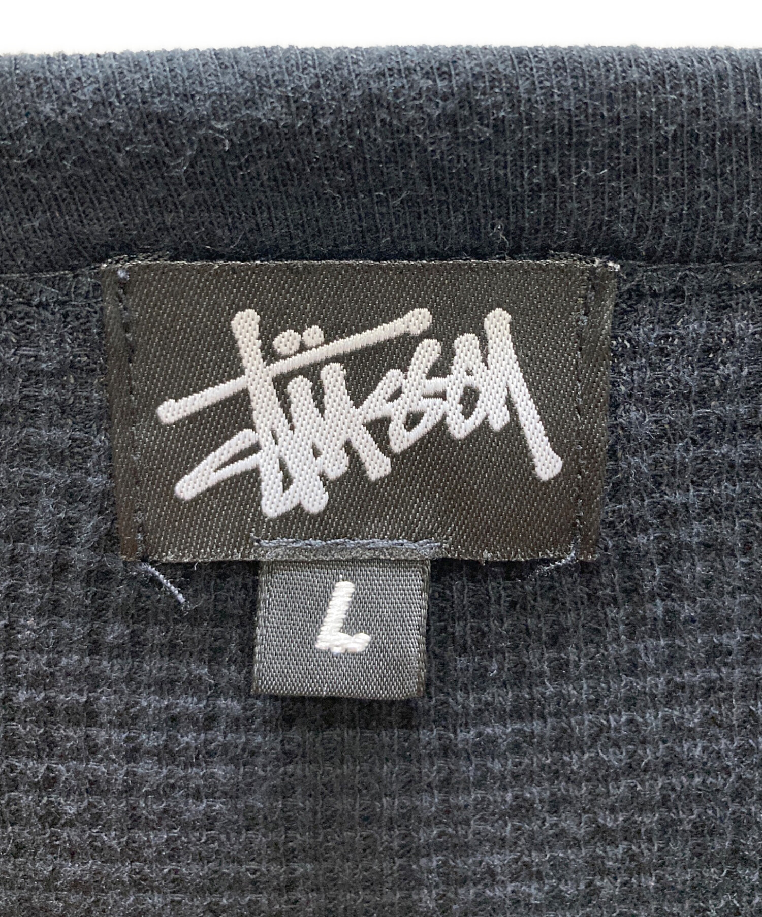 中古・古着通販】stussy (ステューシー) プリントサーマルカットソー