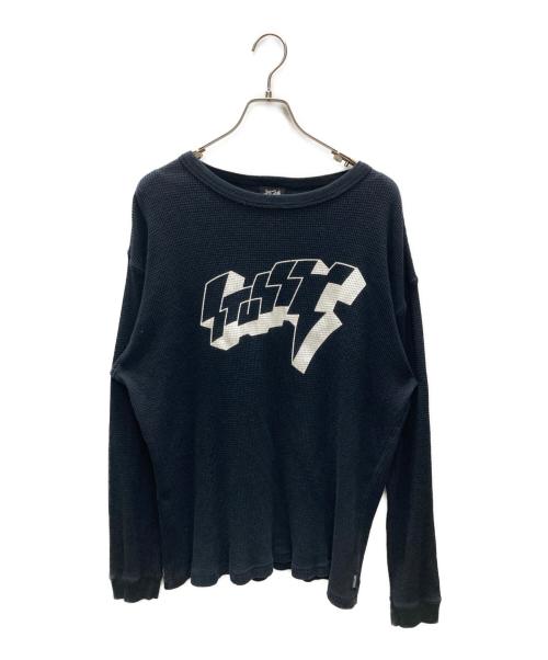 中古・古着通販】stussy (ステューシー) プリントサーマルカットソー