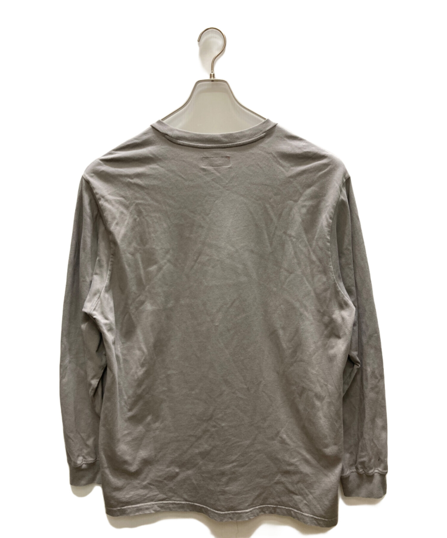 中古・古着通販】SUPREME (シュプリーム) Small Box L/S Tee グレー