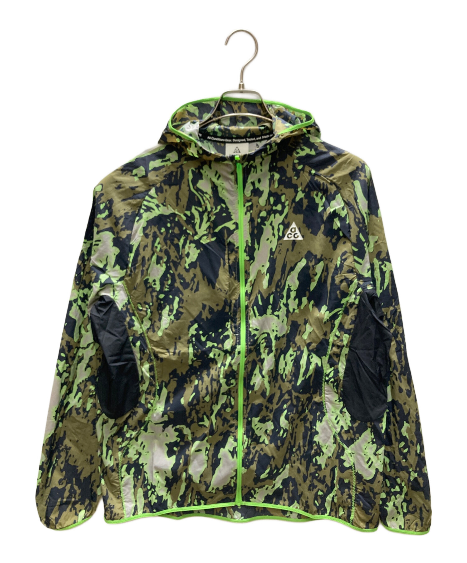 【美品】NIKE ナイキ　ACG シンダーコーン　ジャケット　L 迷彩　緑 中古・古着通販】NIKE ACG (ナイキエーシージー) DF TRAIL ENERGY