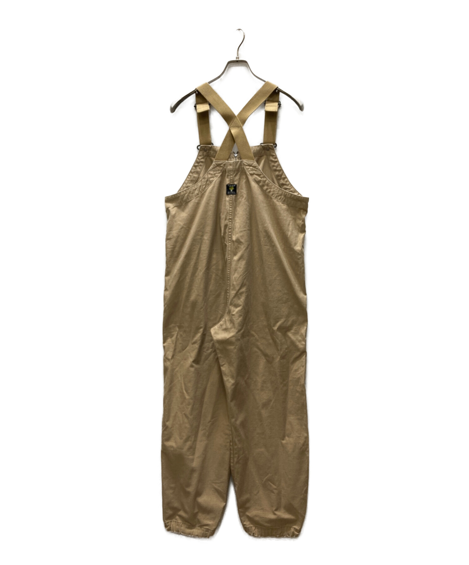 中古・古着通販】LEE (リー) ミリタリーオーバーオール ベージュ