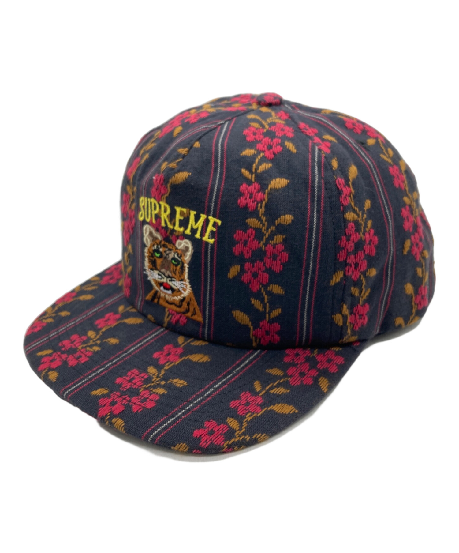 中古・古着通販】SUPREME (シュプリーム) Flower Jacquard 5-panel Cap