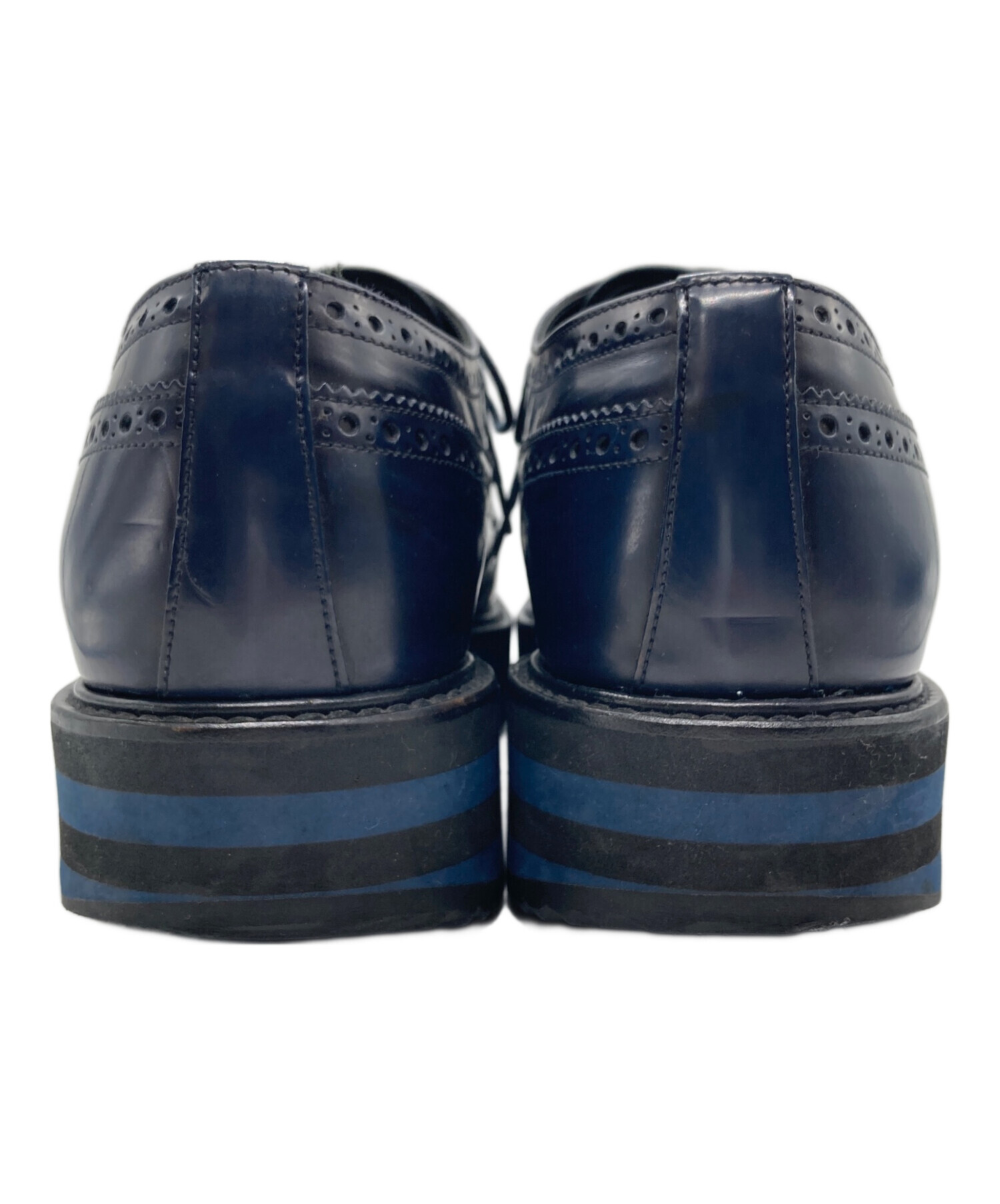 プラダ フラットシューズ ネイビー ネイビー（紺）系 PRADA(プラダ) フラットシューズ(レディース