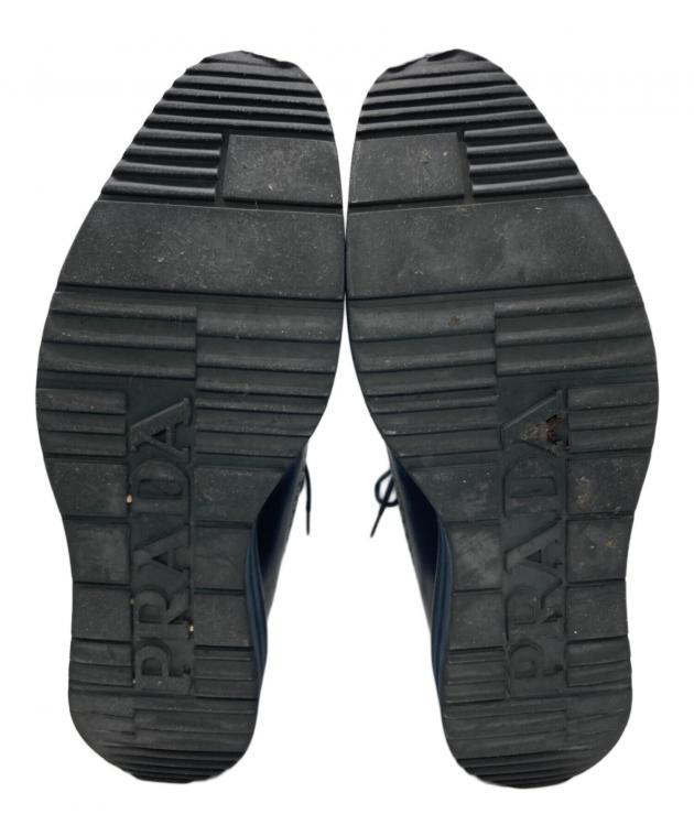 中古・古着通販】PRADA (プラダ) ウィングチップレースアップシューズ