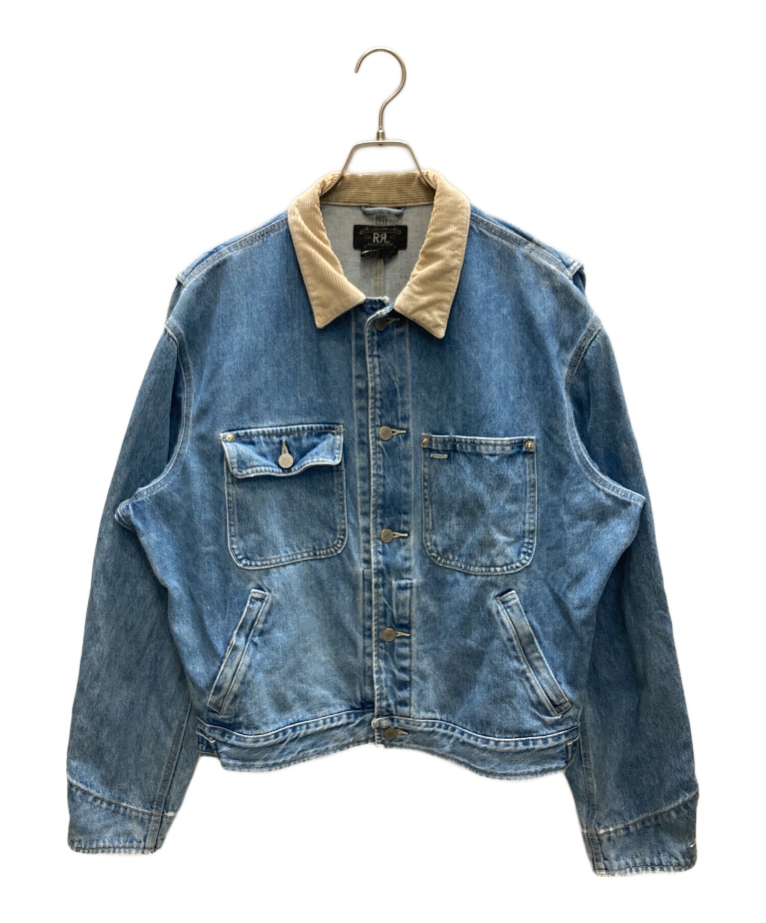 中古・古着通販】RRL (ダブルアールエル) 襟コーデユロイ デニム